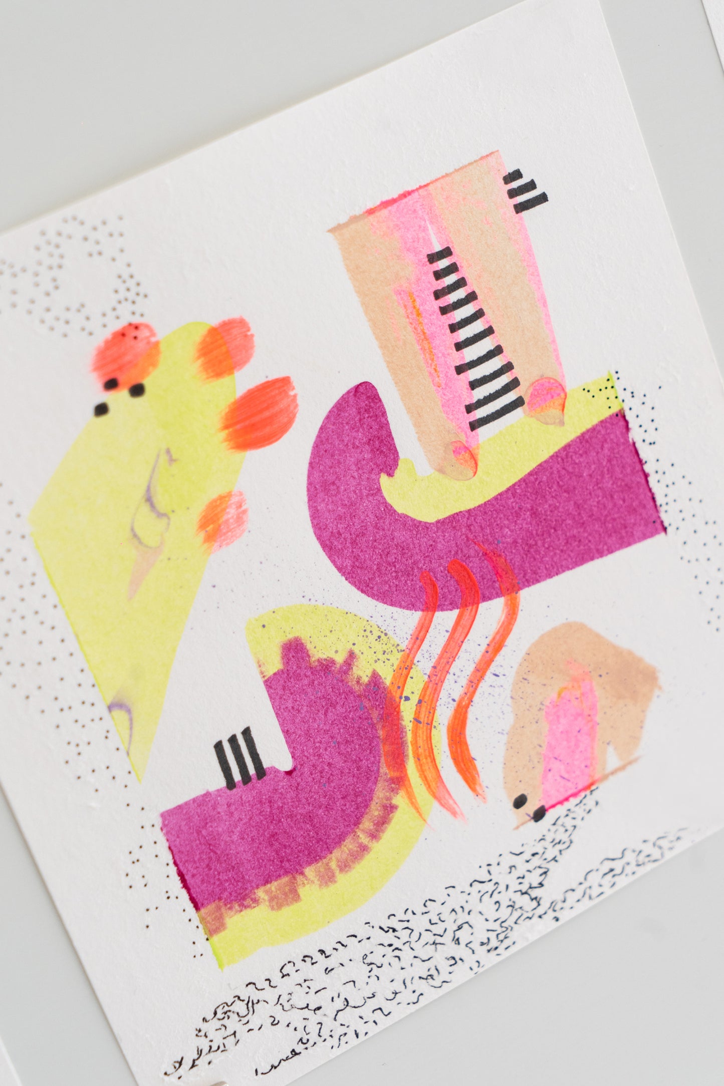 Waves of Flux – Set of 3 Abstract Works