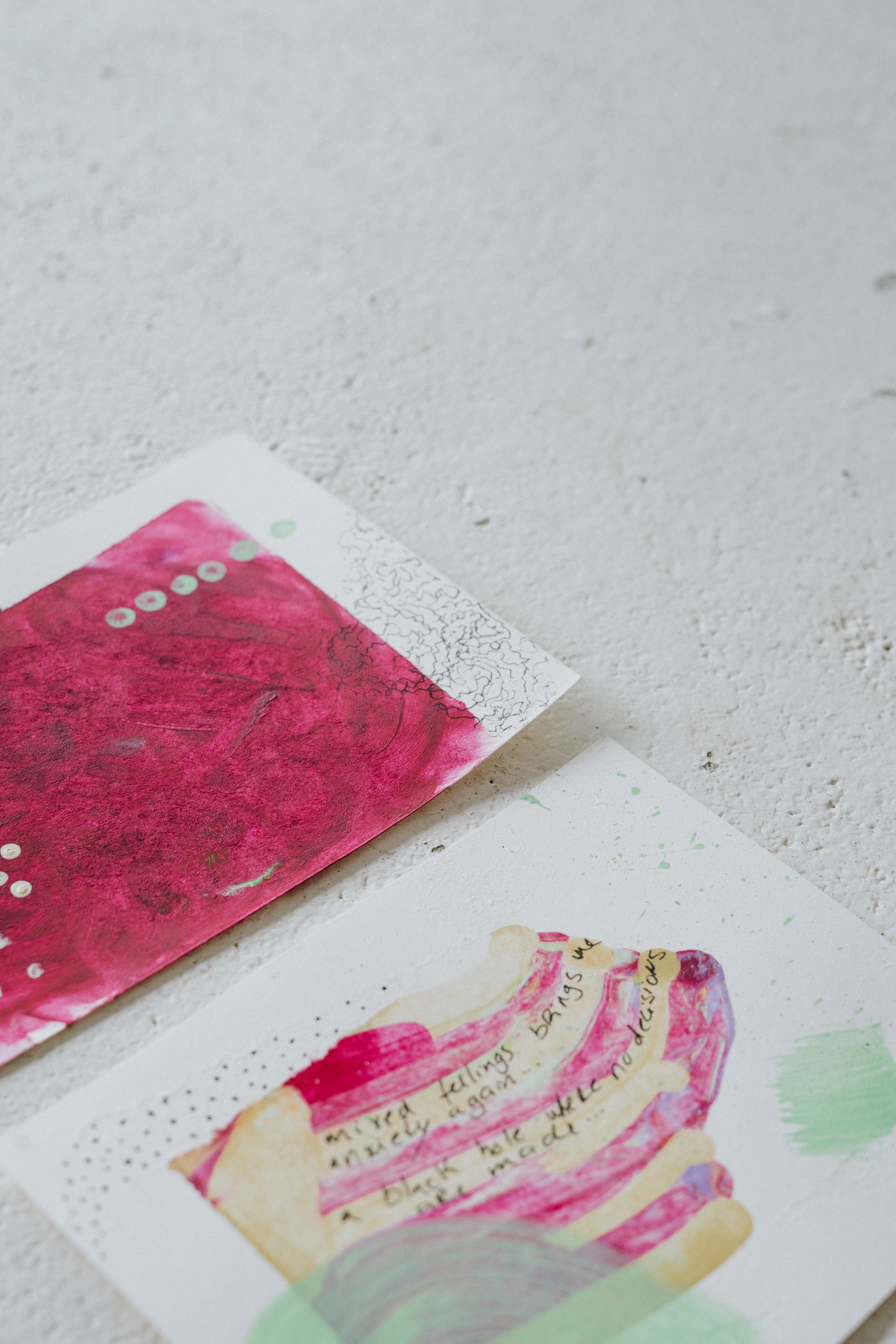 " Abstract Emotions " ( 2 paintings)