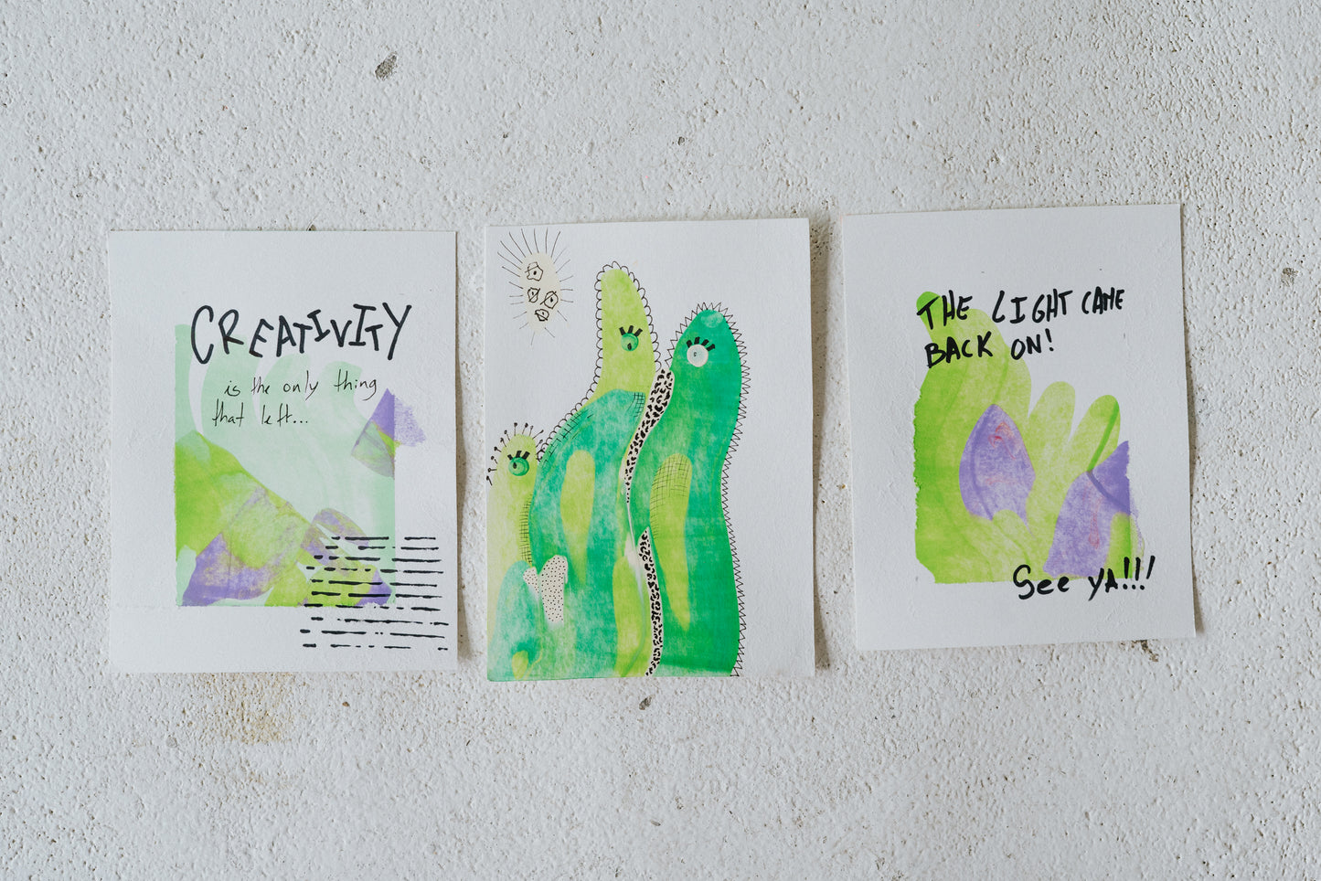 Creativity Set ( 3 paintings)