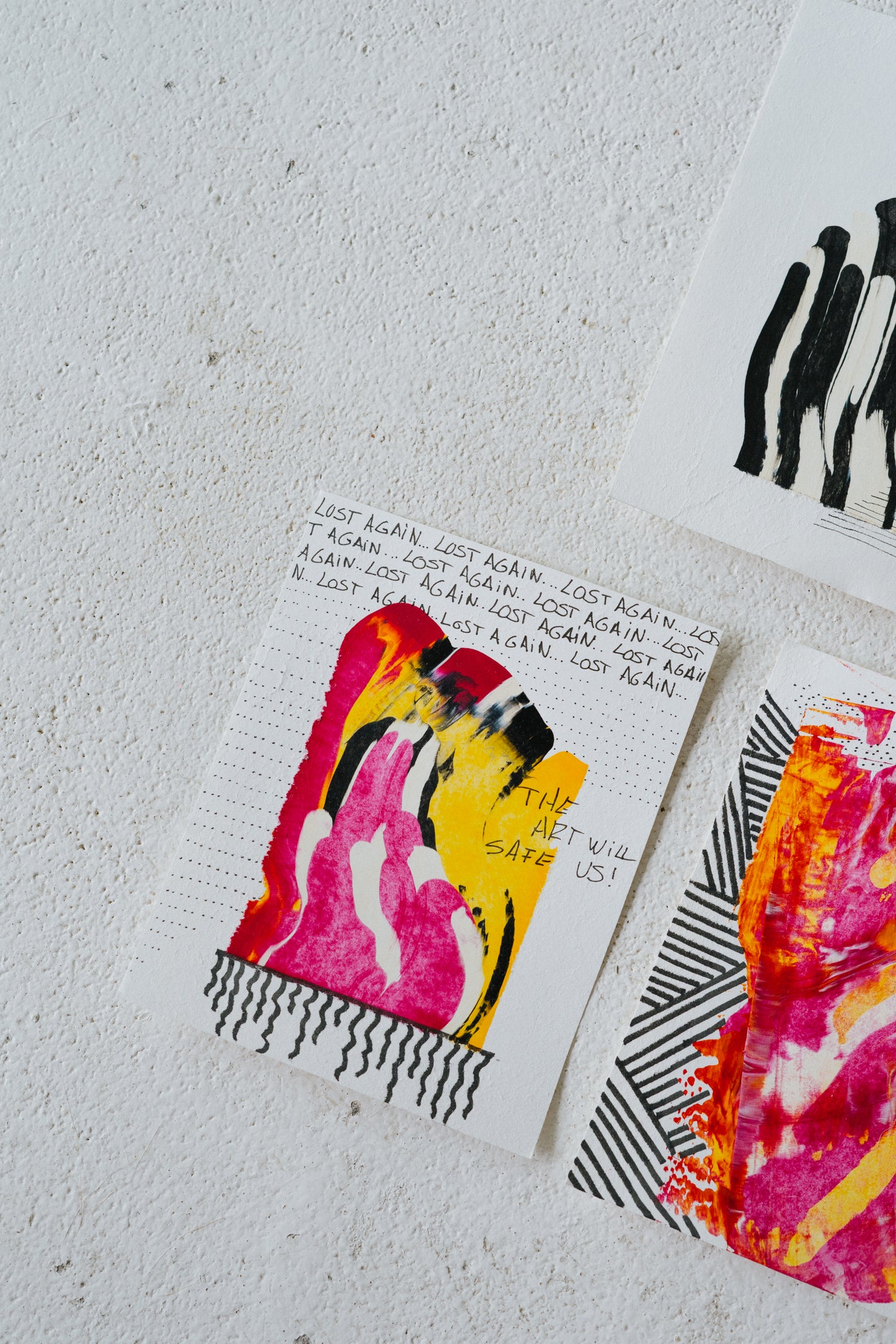 " Insanity Set " (5 paintings)