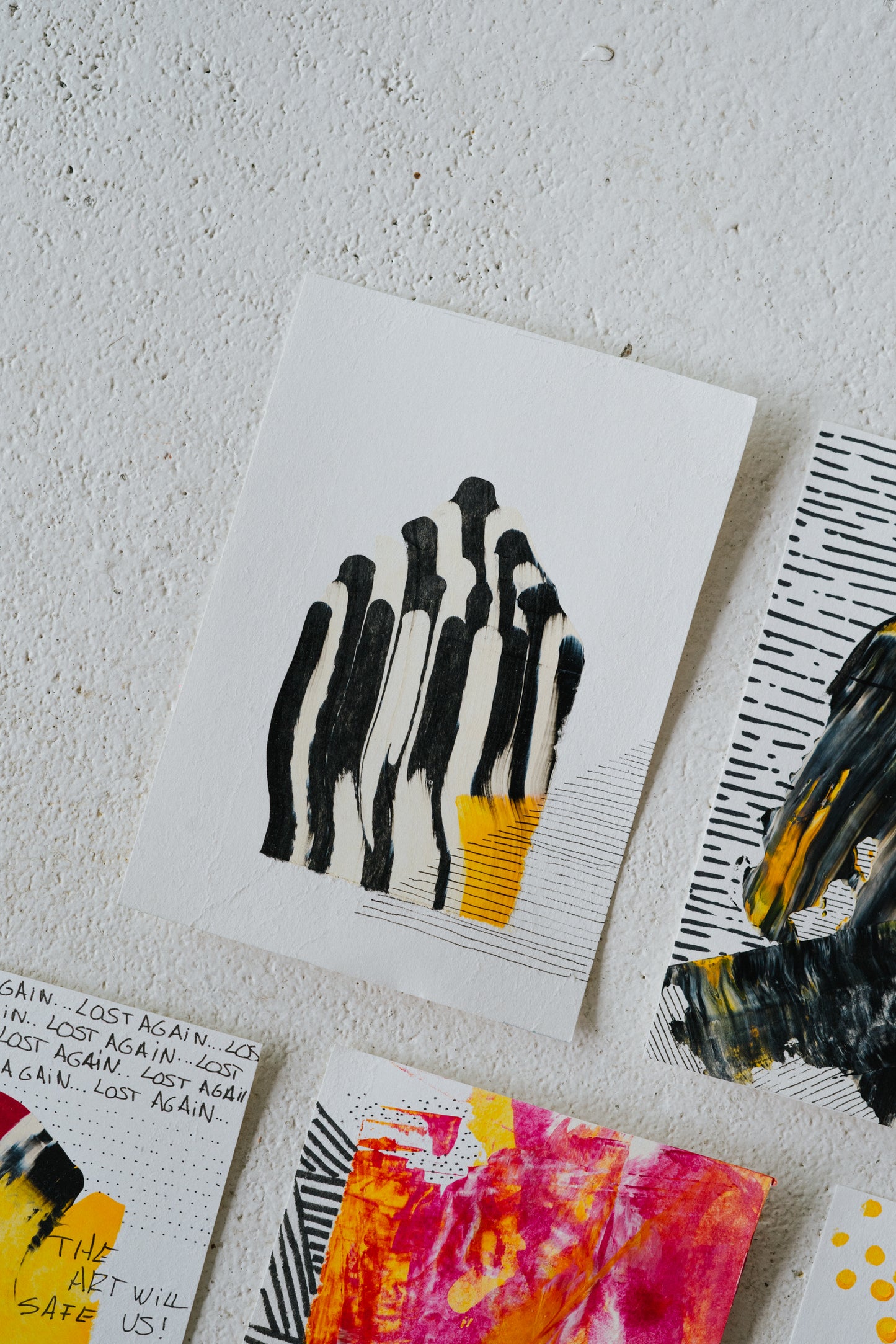 " Insanity Set " (5 paintings)