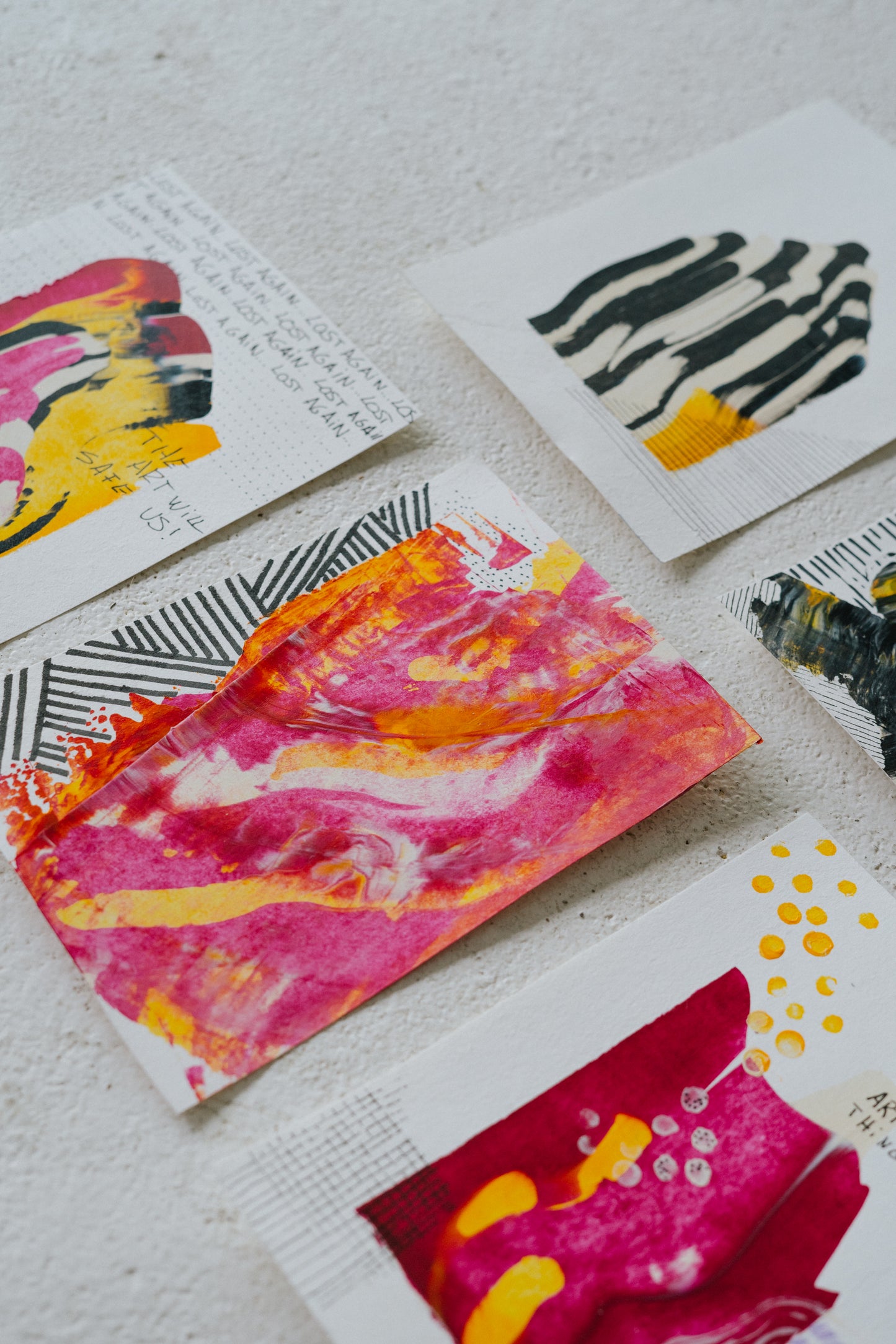 " Insanity Set " (5 paintings)