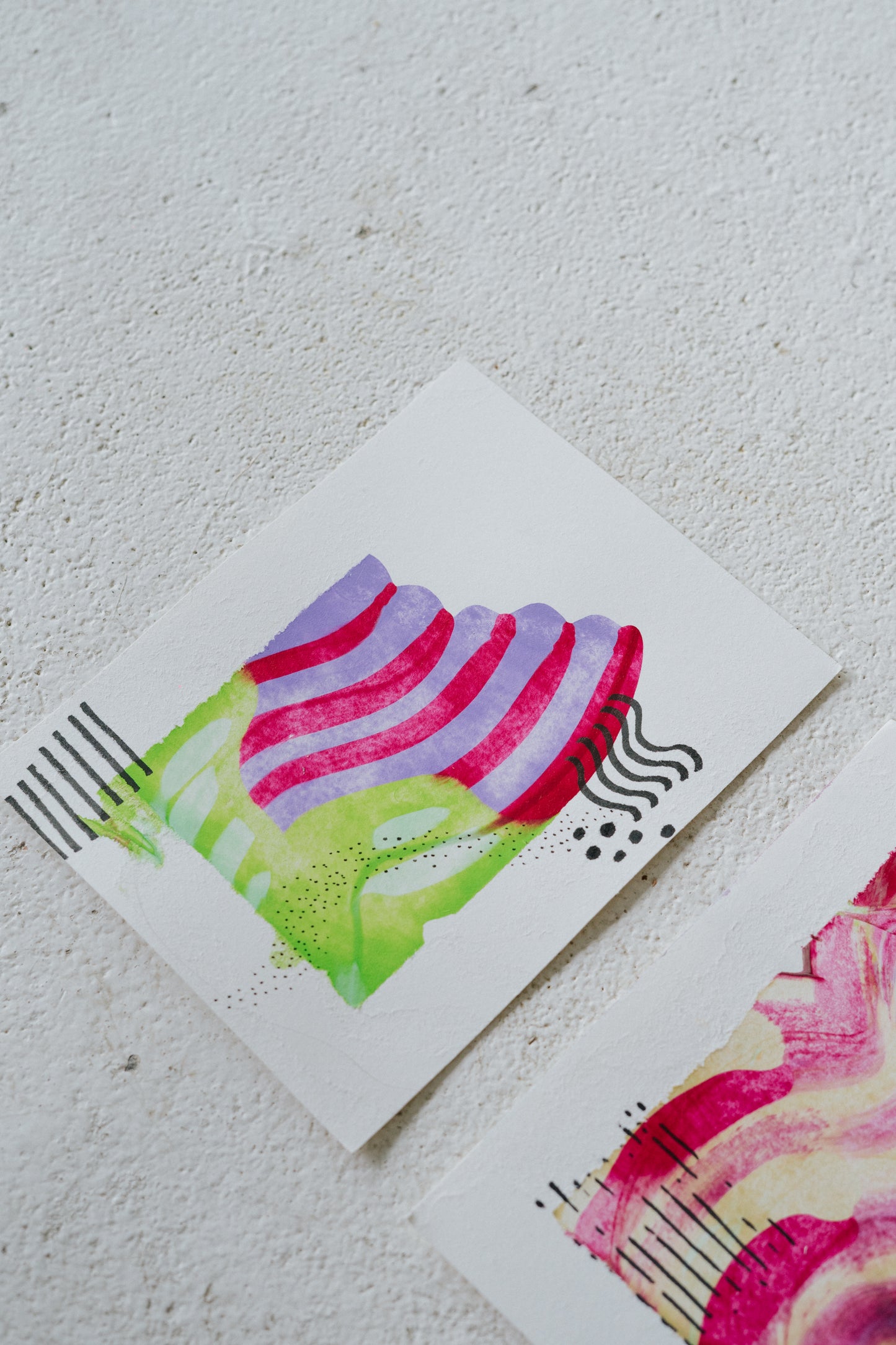 " Nostalgic Set " (3 paintings)