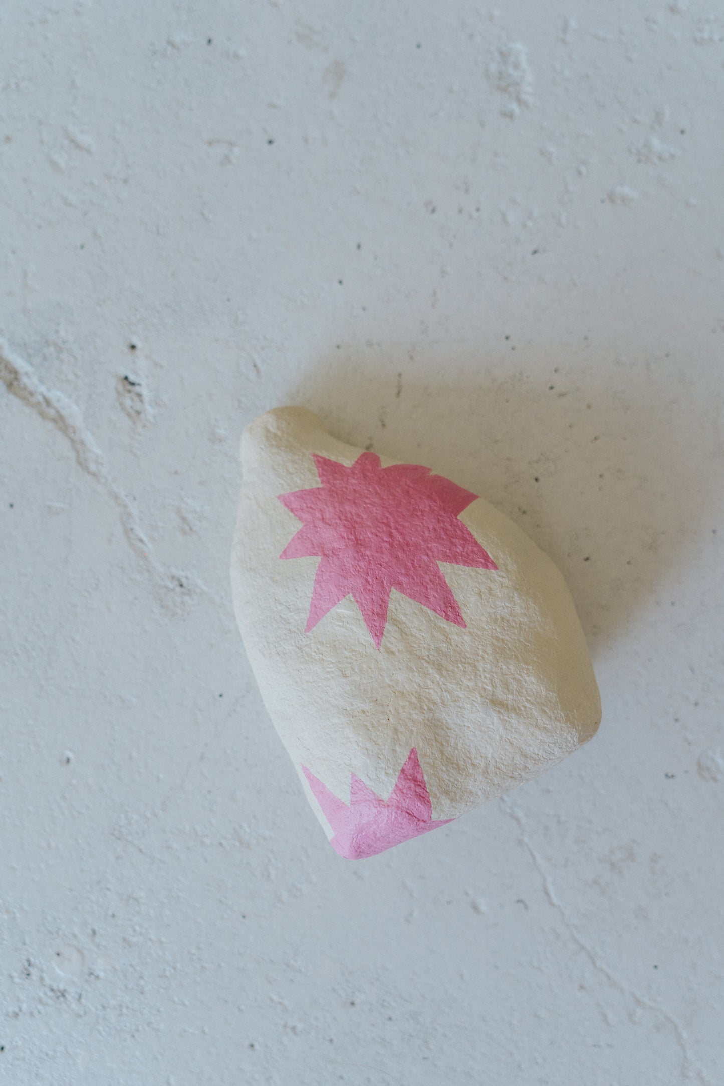 Pink star vase
