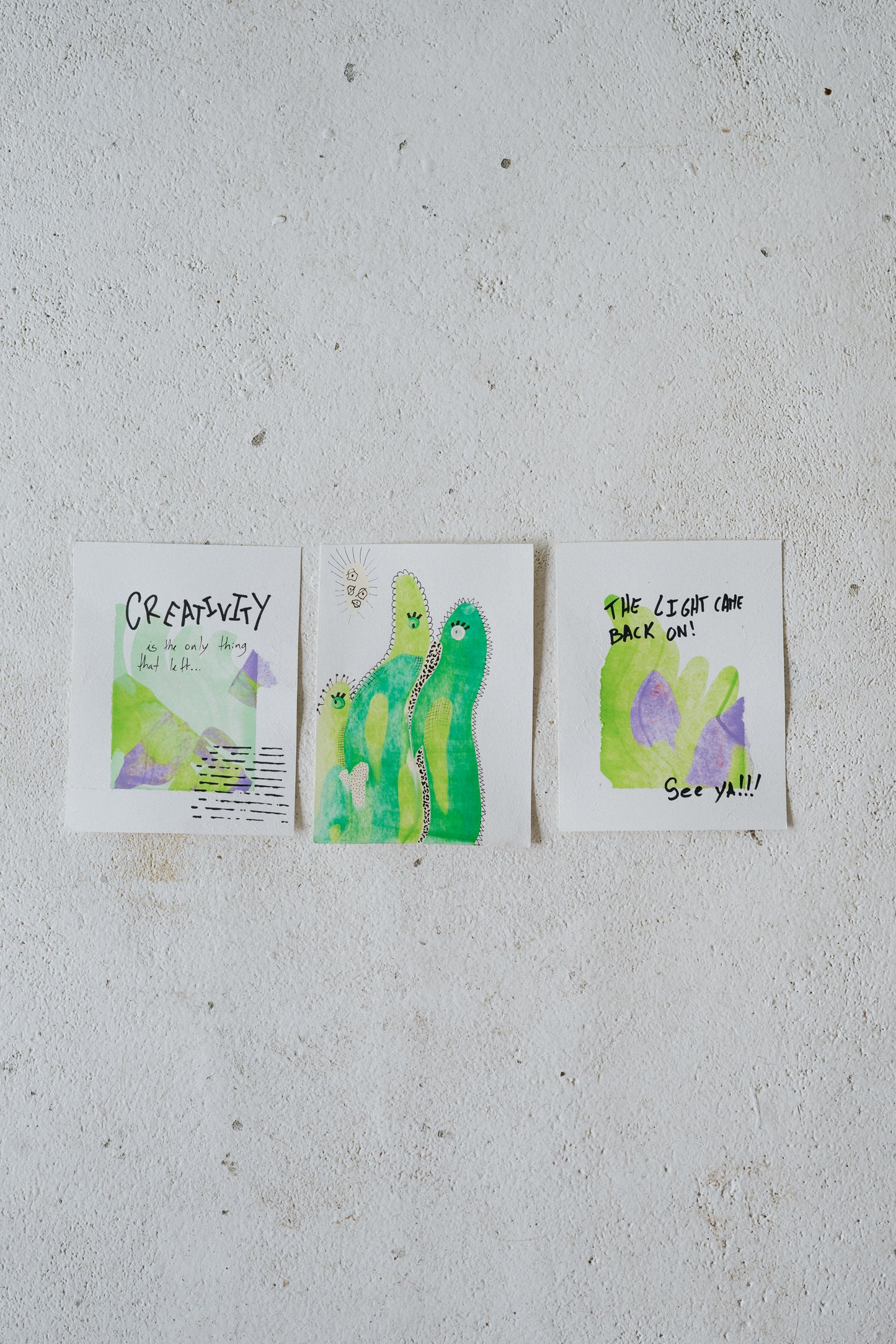 Creativity Set ( 3 paintings)