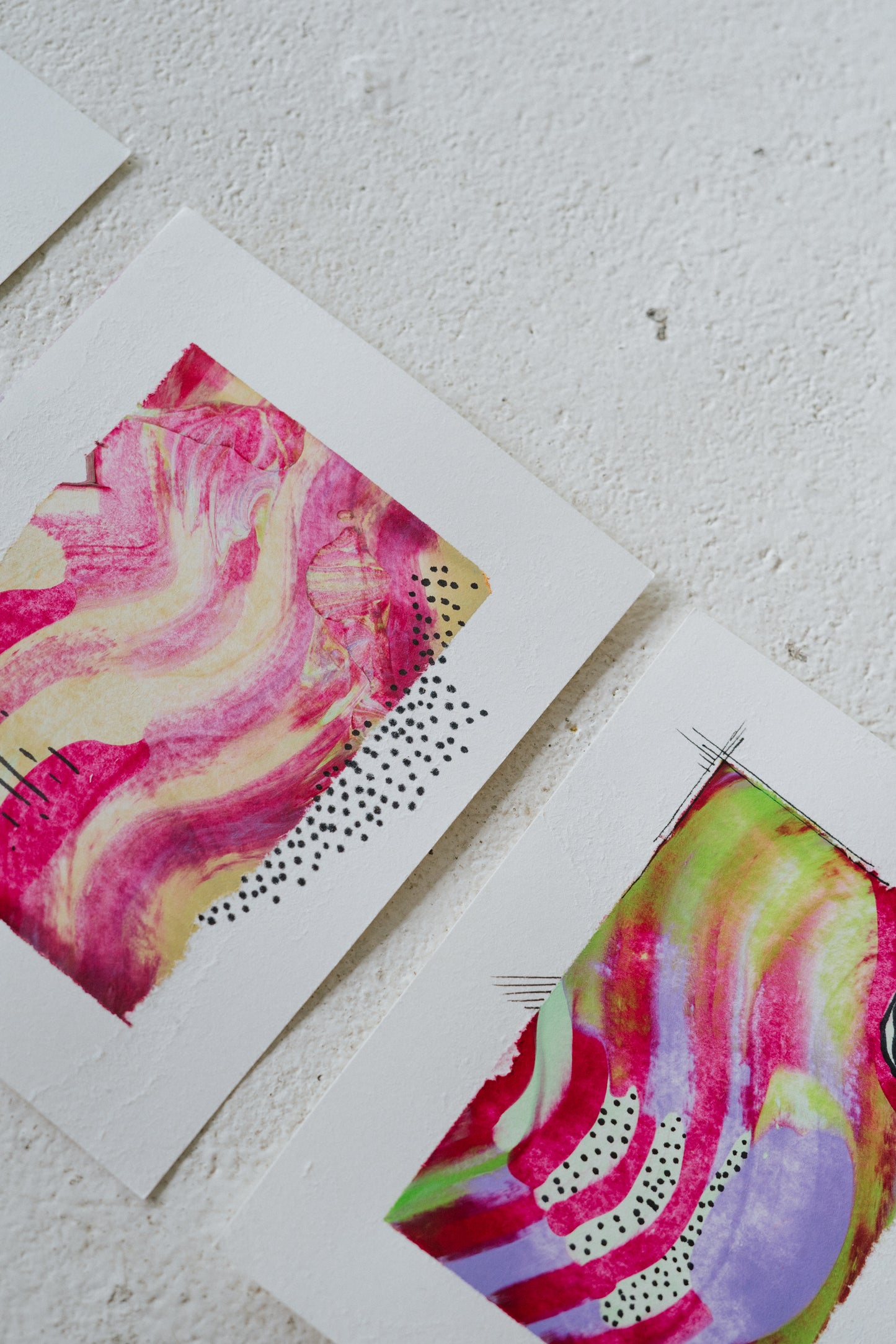 " Nostalgic Set " (3 paintings)